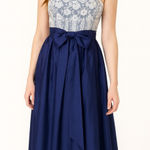 Vtg 70s purple lace dress n jacket set Size 14 Photo 0