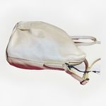 Margot New York Soft Pebbled Leather Small Crossbody Bag Mustard Yellow Photo 12