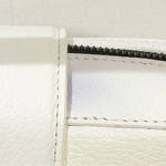 AQUA White Tada Square Leather Crossbody Bag Made in Italy Photo 2