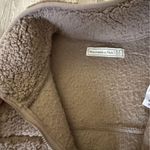 Abercrombie & Fitch zip up teddy bear pullover / jacket / Sherpa jacket Photo 8