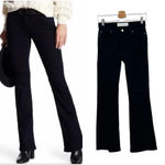 IRO Figaro Flare Jeans Dark Blue Denim Wash Size 26 Photo 1