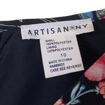 Artisan NY  Floral Mini Dress Size 10 Photo 4