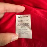 Reformation Buttercup Dress Strapless A-Line Tulle Skirt Red Size 8 Photo 7