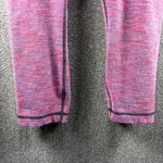 Lululemon High Rise Crop Leggings 21" Luon Diamond Jacquard Magenta Size 6 Photo 3