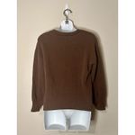 Madewell  Brown Crewneck Sweater Size XXS EUC!! Photo 2