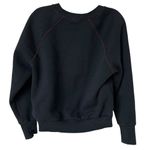 Burberry  London Sweatshirt Navy Blue Red Embroidered Pullover Womens Size Medium Photo 8