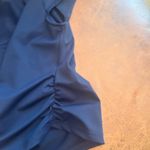 SheIn Top Square Neck Cropped Navy Photo 3