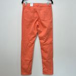 J. McLaughlin  Lexi Jean 6 NWT $178‎ Skinny Stretch Tangerine Solid Bright Orange Photo 2