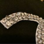 Rhinestone embellished short sleeve top in black size S Photo 6