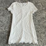 Love Riche  White Lace Mini Dress Photo 0