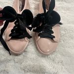 Melissa  Size 5 Pink Black PVC Disney Mickey Mouse Sneakers Shoes Minnie Mouse Photo 2