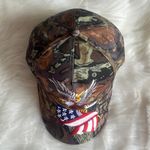 American flag and eagle camouflage baseball hat cap Photo 6