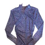 For Love & Lemons NWOT  Nadia Mesh Floral Cover-Up Mini Dress Women's Small S Photo 5