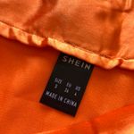 SheIn Orange Skirt Photo 2