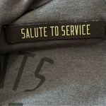 Nike  Size M Charcoal Gray NFL NY Giants Salute To Service Cowl Neck Sweatshirt Photo 7