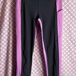 Athleta  Colorblock Leggings Black Pink Size Small Photo 0
