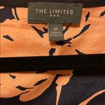 The Limited Floral Dress Shirt with Capped Sleeves Photo 4