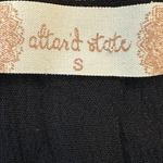 Altar'd State Lexley Ruffle Dress Black Size Small Photo 4