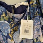 Rachel Parcell Puff Sleeve Lace Trim Midi Dress Photo 5