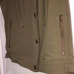 Cache  olive green utility military vest small zip up Photo 7