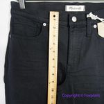 Madewell NEW Tall 9" Mid-Rise Skinny Jeans in Lunar Wash, 29T Photo 5