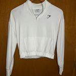 Gymshark Crop Quarter Zip Pullover Size Small Photo 0