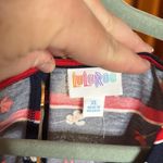 LuLaRoe NWT ELIANA SLEEVELESS TIERED TOP Red Blue Floral 4th of July Size XL Photo 1