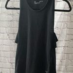 Under Armour Logo Back Black Cut Out Tank Size Small Photo 0