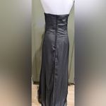 Masquerade  Black and White Ruched Formal Dress - NWT Photo 5