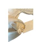 Charmed Hearts  cream turtleneck with sheer sleeves Photo 5