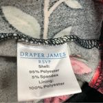 Draper James  RSVP black velvet floral short sleeve dress xs w/pockets Photo 5