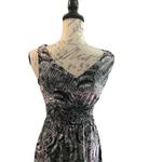 Fashion Bug Medium V Neck Sleeveless Dress Purple Photo 10