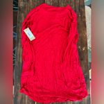 ALBION FIT NEW! Red Bamboo PJ Dress Photo 7