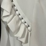 Monique Lhuillier ML White Victorian Top - XS Photo 4