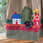 Handmade Women's  Teacher Skirt School Theme Tan A-Line Size XS/S Photo 2