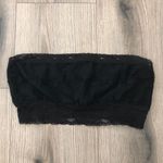 Black Lace Bandeau Bra Bralette Top Small Photo 0