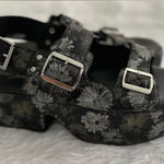 Free People New Follow Your Own Path Platform Sandals Daisy Print sz 40 Photo 0