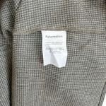 Reformation  | Stratford Wool Off-the-Shoulder Midi Dress in Black Check Photo 5