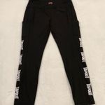 WWE Tapout Black Athletic Hiking Running MMA Yoga Pants Leggings Women’s Size L Size L Photo 6
