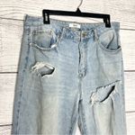 Forever 21 Distressed Ripped Light Wash Jeans Size 31 Photo 1