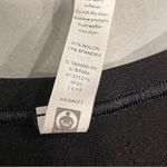 Athleta  Black Cropped Ujjayi Laser Cut Sleeveless Top size Small Photo 7