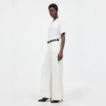 Madewell NWT  Women’s Superwide-Leg Jeans - Size 26 - True White Photo 7