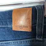 Free People NWT We the Free  high rise button fly skinny blue jeans dark wash Photo 3
