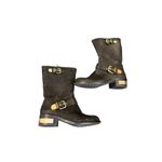 Vince Camuto  Black Leather Riding Boots size 7.5 Photo 1