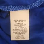 cupio  Cobalt Blue Off-the-Shoulder Romper Size Small Photo 6