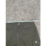 Mudd vintage y2k  mini mirco cargo skirt army green utility 5 grunge ring details Photo 5