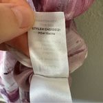 Lulus Lulu’s Sparkling Summer Purple Floral Lurex Maxi Dress Size Small Photo 9