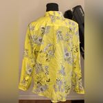 Talbots - CLASSIC COTTON SHIRT - SKETCHED FLORAL Size LP Photo 3