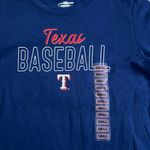 Genuine Merchandise MLB Texas Rangers baseball pullover sweater Fleece long sleeve sweatshirt Photo 1