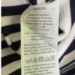 J.Crew NWT Nautical Striped Short Sleeve Long Casual Cotton Top XS Blue White Photo 8